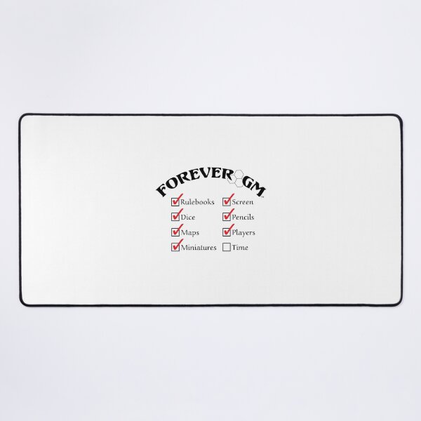 Item preview, Forever GM - Checklist designed and sold by EpicAgeMedia.