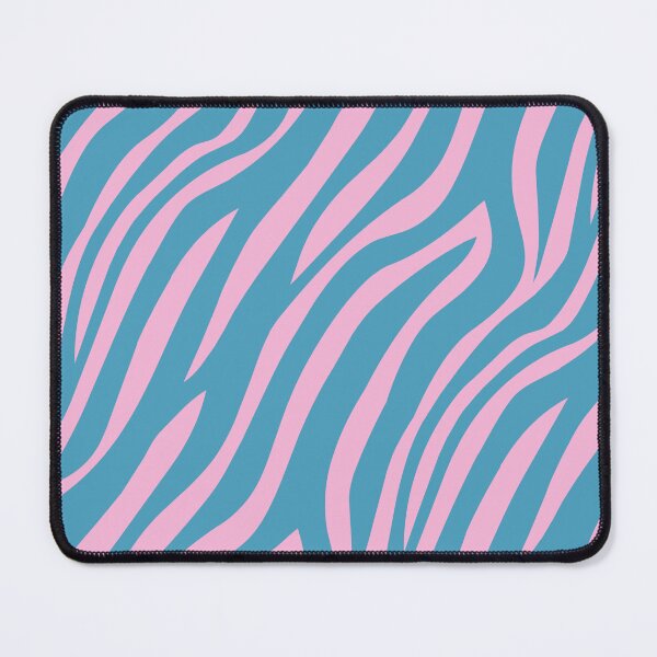 Item preview, Blue & Pink Zebra Animal Stripe Print Coherent Drafts designed and sold by Alchemy-A-La-G.