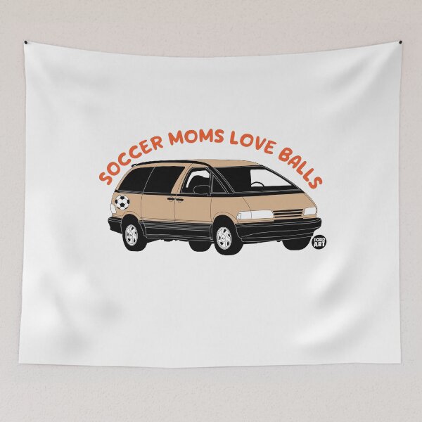 Item preview, SOCCER MOMS LOVE BALLS designed and sold by TODD GOLDMAN.