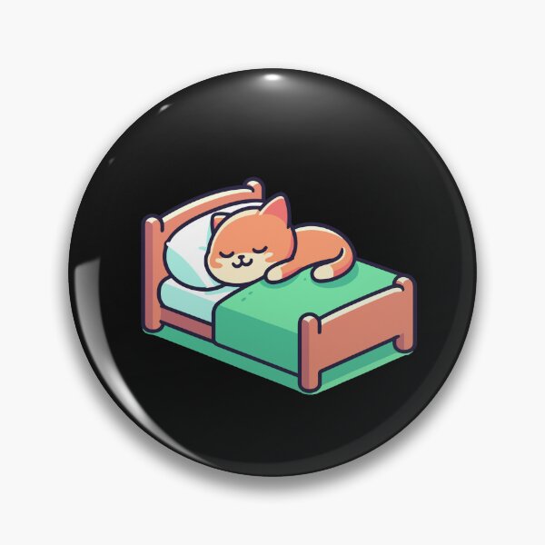 Item preview, Cute sleeping cat designed and sold by SekoOne.