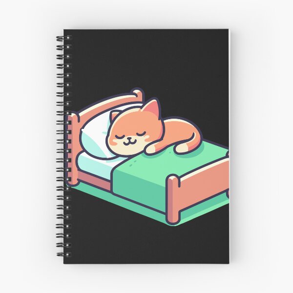 Item preview, Cute sleeping cat designed and sold by SekoOne.