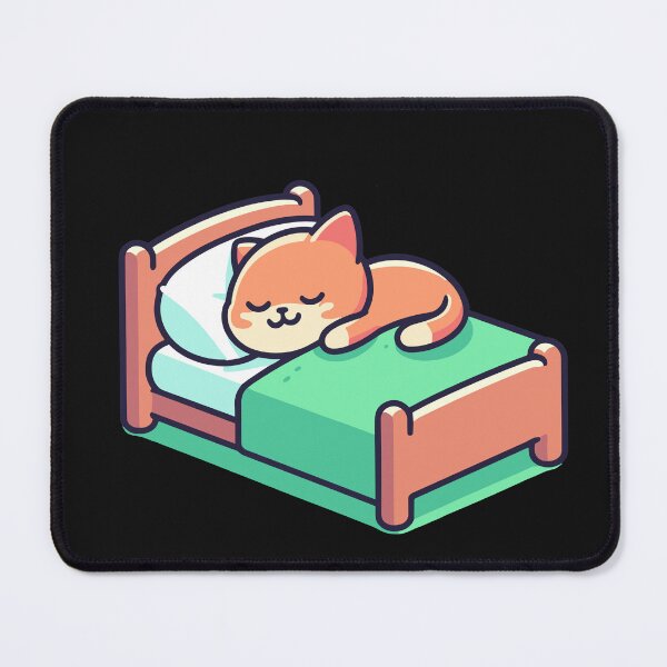 Item preview, Cute sleeping cat designed and sold by SekoOne.