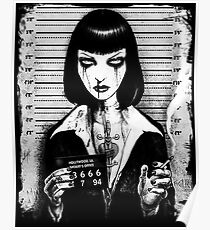 Mia Wallace - Pulp Fiction Poster