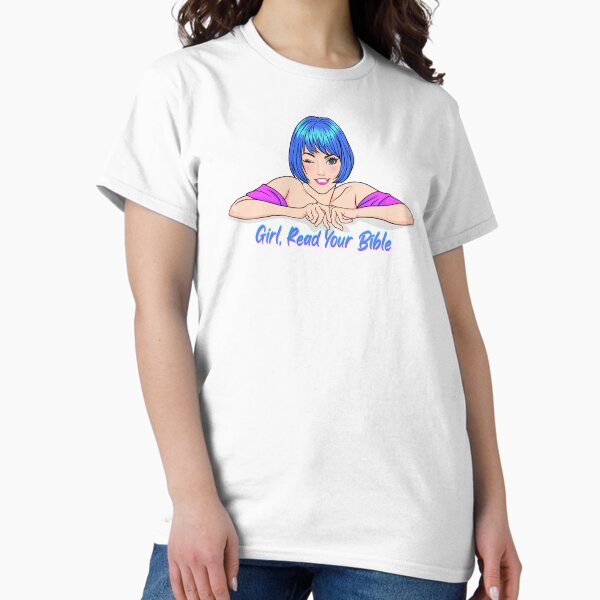Item preview, Girl Read Your Bible - Wink designed and sold by Tina Mancusi.