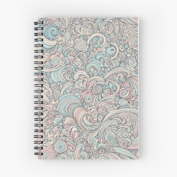 Item preview, Pastel swirl colorful pattern designed and sold by Naturitude.