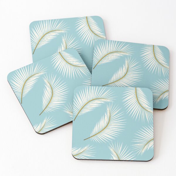 Item preview, Aesthetic summer palm leaves pattern designed and sold by ElizabethCoelho.
