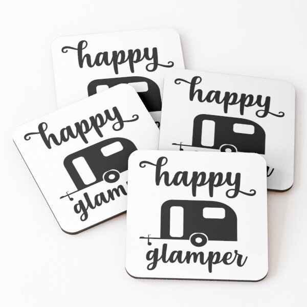 Item preview, Happy Glamper designed and sold by PixelDown.