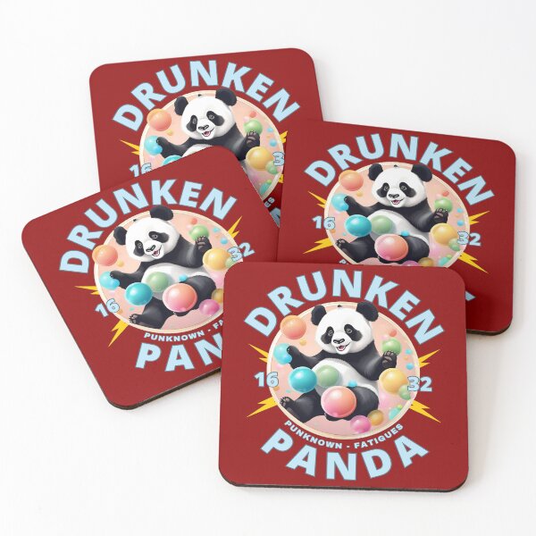 Item preview, Drunken Panda designed and sold by pUNKnown.