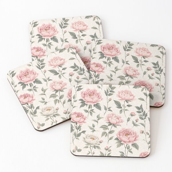 Item preview, romantic wild rose pattern yellowed designed and sold by Naturitude.