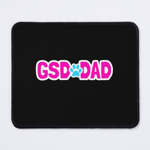 Item preview, GSD Dad Paw Summer Beach Gift designed and sold by Guarddogdrive.