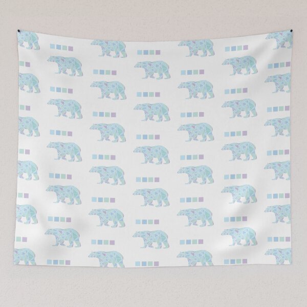 Item preview, Geometry Polar Bear designed and sold by Kimmyguo.