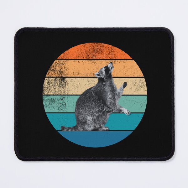 Item preview, Raccoon Retro Sunset designed and sold by AussieWonders.
