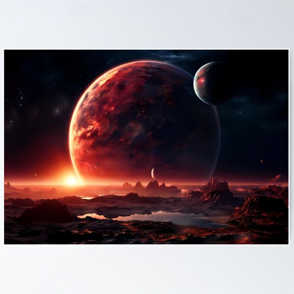 Item preview, View of the orbiting Planets designed and sold by Design-Illusi0n.