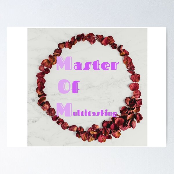 Item preview, MOM, master of multitasking  designed and sold by MSRao.