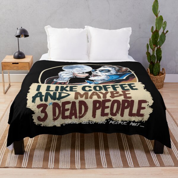 Item preview, I LIKE COFFEE AND MAYBE 3 DEAD PEOPLE - SARCASTIC DRAKULA COFFEE LOVER designed and sold by justyna-s28.