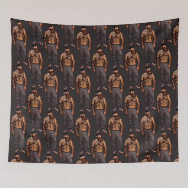 Item preview, Bearded Man on Wall designed and sold by Micah Kafka.