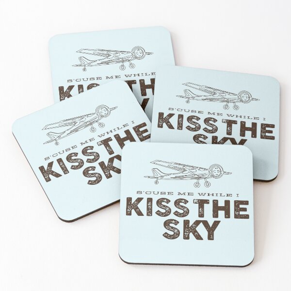 Item preview, Airplane Tailwheel 'Kiss the Sky' Flywear for Pilots designed and sold by ideastudio918.