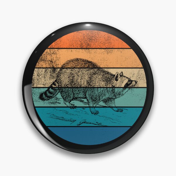 Item preview, Raccoon Retro Sunset designed and sold by AussieWonders.