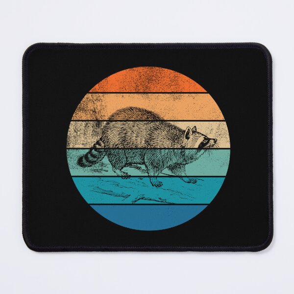 Item preview, Raccoon Retro Sunset designed and sold by AussieWonders.