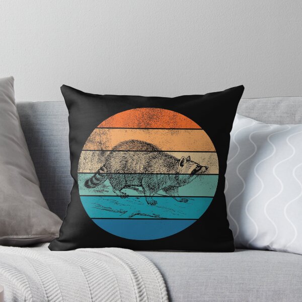 Item preview, Raccoon Retro Sunset designed and sold by AussieWonders.