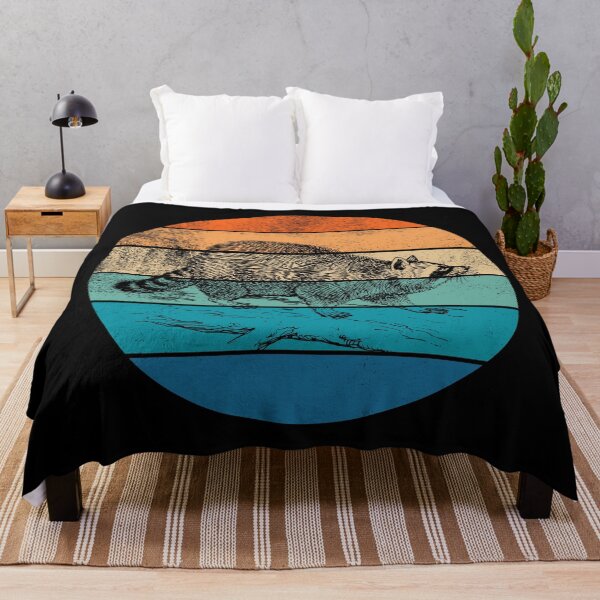 Item preview, Raccoon Retro Sunset designed and sold by AussieWonders.
