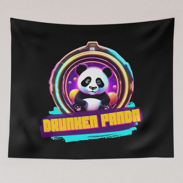 Item preview, Drunken Panda Co. designed and sold by pUNKnown.