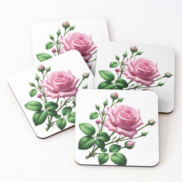 Item preview, Pink Rose with Iridescent Shimmer. Gifts for Nature Lovers. designed and sold by LilianPixel.