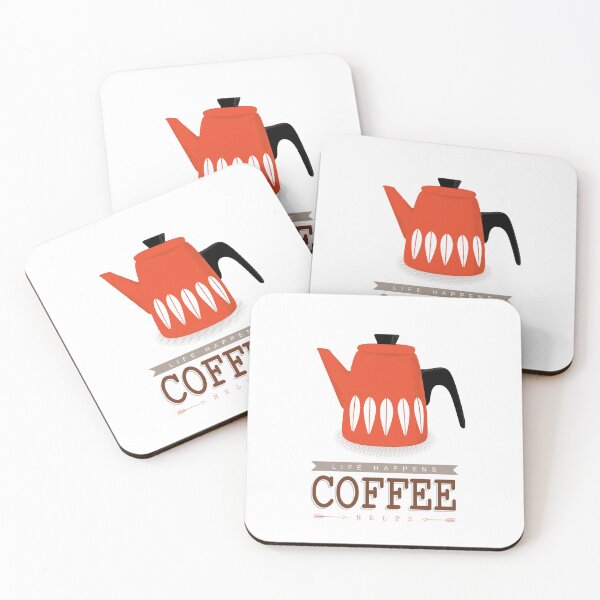 Item preview, Catherine Holm Lotus Coffee Pot Art Print designed and sold by nestartlink.