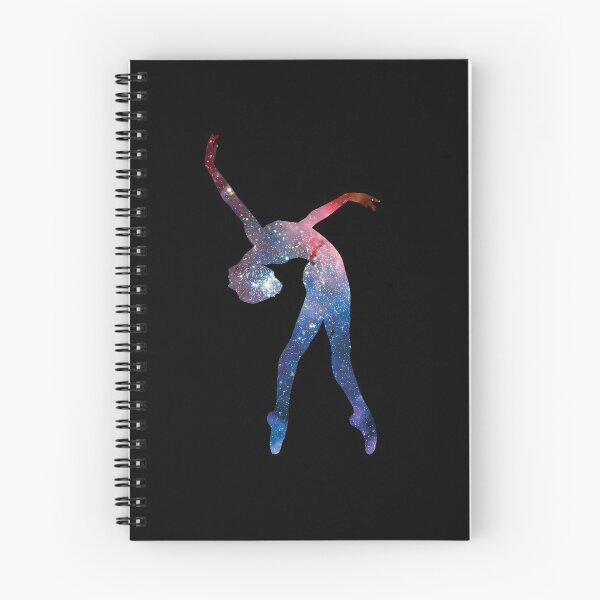 Item preview, Bailarina / bailarina / gimnasta Galaxy - flexión (textura galaxia) - amante del ballet / amante de la gimnasia / amante de la yoga designed and sold by Vane22april.