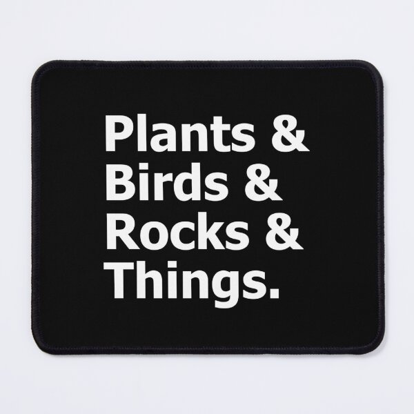 Item preview, Plants Birds Rocks Earth Day Conservationist designed and sold by The Junto Shop.