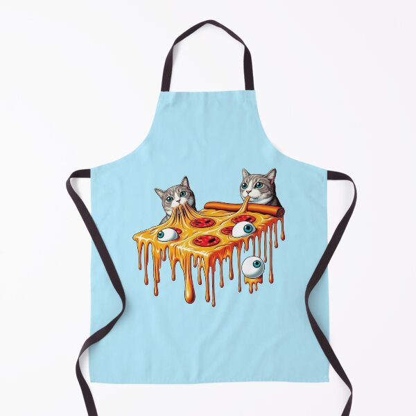 Item preview, Melting pizza cats designed and sold by Vkinsify.