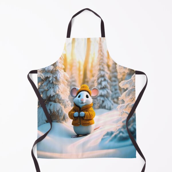 Item preview, mouse in a winter trail designed and sold by janjacbu.