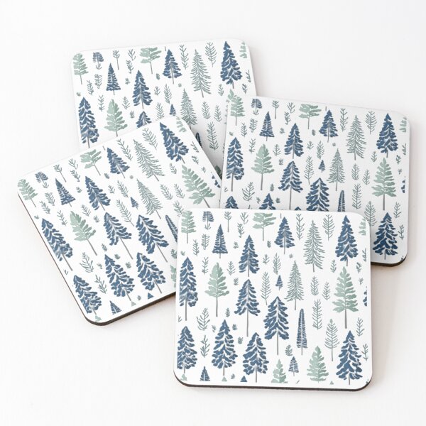 Item preview, Forest Pattern - Different Kinds of Needle Trees designed and sold by TGAL2.