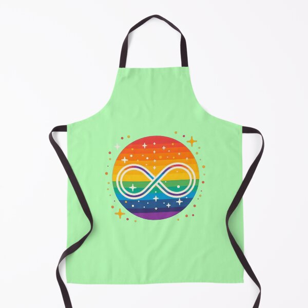 Item preview, Sparkly rainbow infinity designed and sold by Vkinsify.
