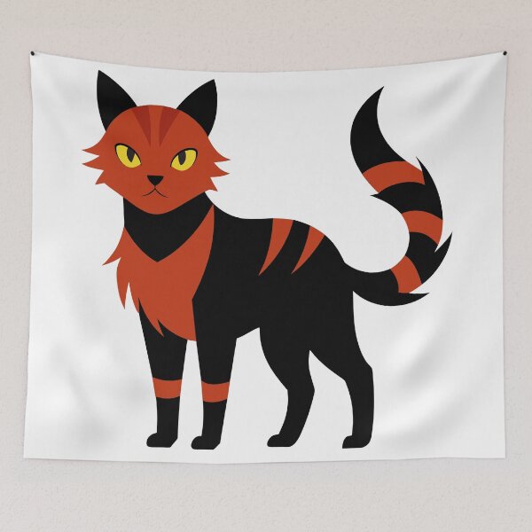 Item preview, Striped Cat Cartoon designed and sold by janedewaard.