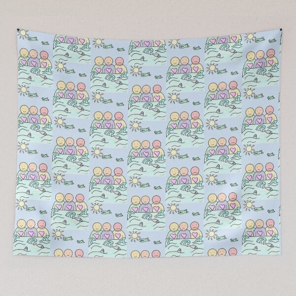 Item preview, Three Wise men by the Sea designed and sold by Louisa Dent.
