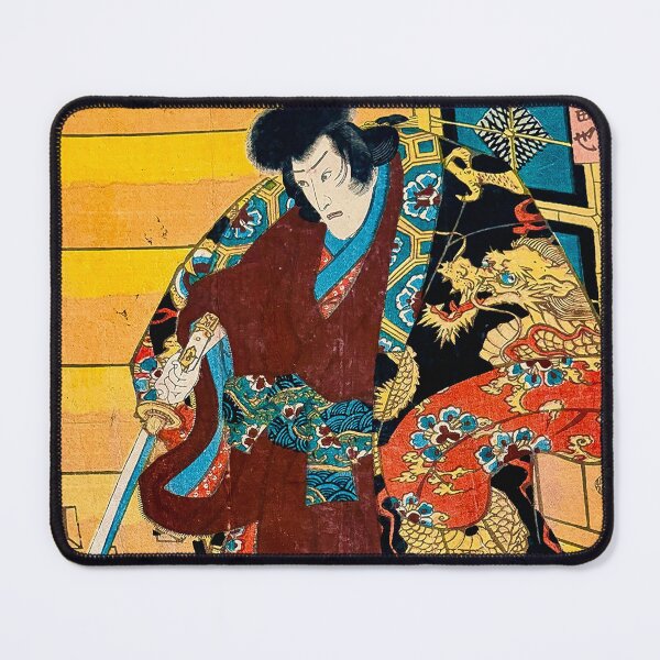 Item preview, Samurai Dragon Kimono designed and sold by Daruma786.