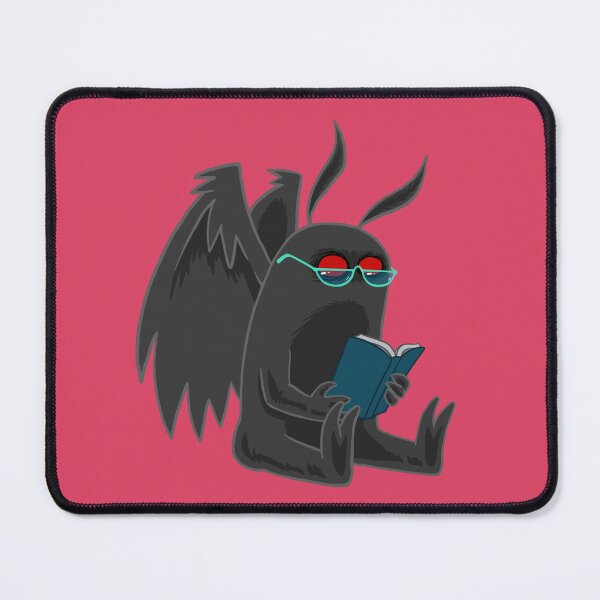 Item preview, Mothman Reads! designed and sold by Dead Possum Designs.