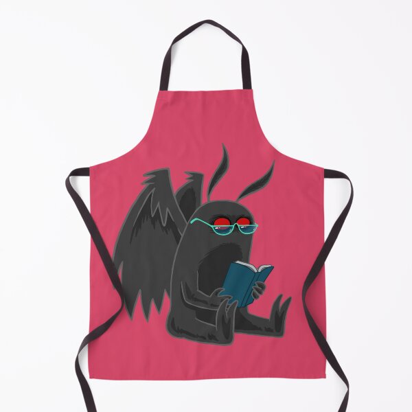 Item preview, Mothman Reads! designed and sold by Dead Possum Designs.