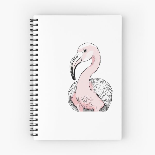 Item preview, flamingo designed and sold by NerdscapeDC.
