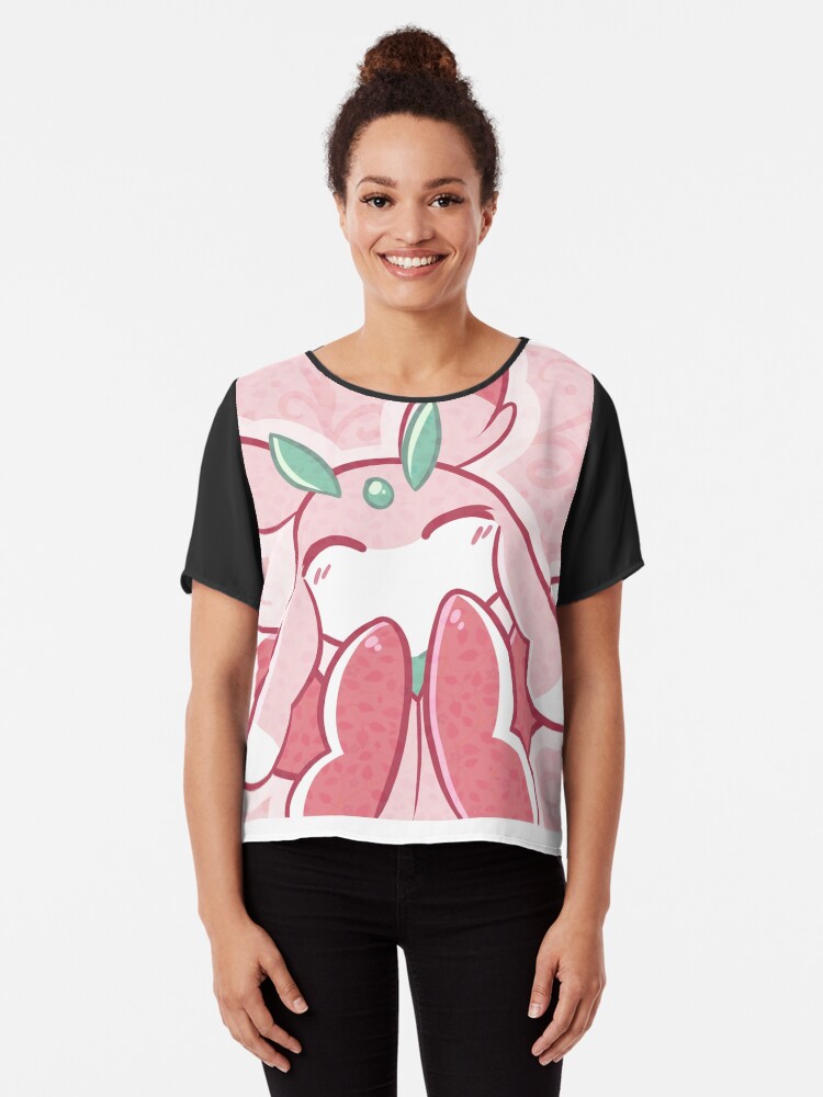 redbubble chiffon top