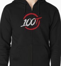 100 Thieves || Original Zipped Hoodie