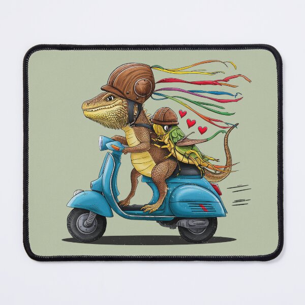 Item preview, Beardie Cricket Ride designed and sold by bunnyboiler.