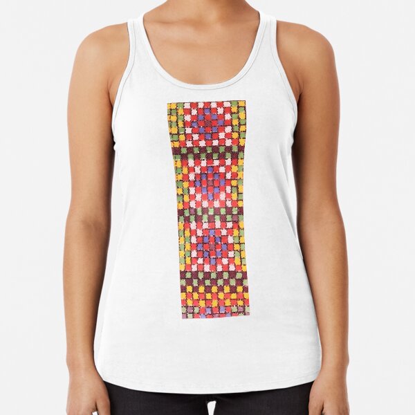 Mosaic me true. Racerback Tank Top