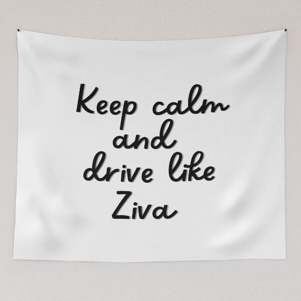 Item preview, Keep Calm and Drive Like Ziva designed and sold by Toby’s Treasures.