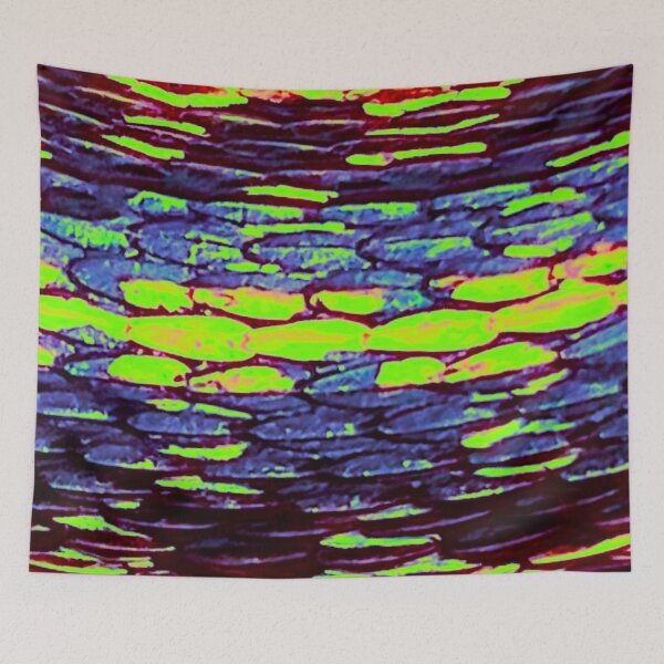 Item preview, Indigo Bright Garter Snake Skin designed and sold by CJRPics.