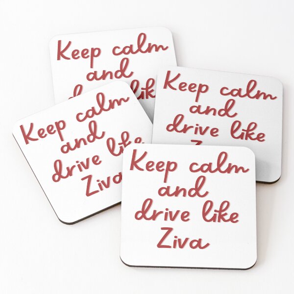 Item preview, Keep Calm and Drive Like Ziva designed and sold by Toby’s Treasures.