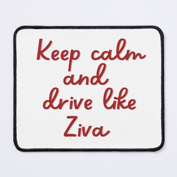Item preview, Keep Calm and Drive Like Ziva designed and sold by Toby’s Treasures.