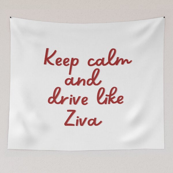 Item preview, Keep Calm and Drive Like Ziva designed and sold by Toby’s Treasures.
