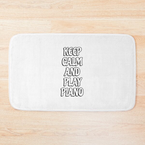 Item preview, Keep Calm and Play Piano  designed and sold by Inspirationmotivation.